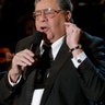 Jerry Lewis at the Muscular Dystrophy Association Telethon September 6, 2004, in Los Angeles