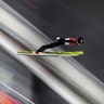 Maren Lundby of Norway wins the gold medal in the women's women’s normal hill individual  ski jumping competition 