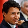 Canada's Prime Minister Justin Trudeau at the start of the 