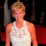 Britain's Diana, Princess of Wales, arrives for dinner in Washington, September 24, 1996