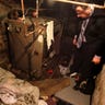 Sgt. Joseph Green stands in basement