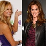 Nancy O'Dell and Cindy Crawford