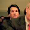 Brett Kavanaugh and Kenneth Starr at the House Judiciary Committee on the impeachment of President Bill Clinton, November 19, 1998 