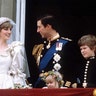 Prince Charles and Princess Diana stand on the balcony of Buckingham Palace in London, following their wedding, July 29, 1981