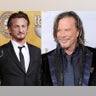 Sean Penn and Mickey Rourke