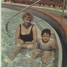 mami in pool