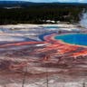 The Grand Prismatic Spring, the largest in the United States and third largest in the world, is seen in Yellowstone National Park, Wyoming, June 22, 2011. Picture taken June 22, 2011. REUTERS/Jim Urquhart/File Photo