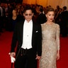 Johnny Depp with now ex-wife, Amber Heard, at the Metropolitan Museum of Art Costume Institute Gala Benefit in New York, May 5, 2014