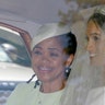 Meghan Markle and her mother Doria Ragland leave Cliveden House Hotel in Taplow
