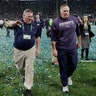 New England Patriots head coach Bill Belichick walks off the field after losing Super Bowl 52 to the Philadelphia Eagles