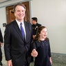 Supreme Court nominee, Brett Kavanaugh, with daughter Liza, departs his Senate Judiciary Committee confirmation hearing on Capitol Hill 