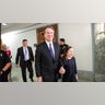 Supreme Court nominee, Brett Kavanaugh, with daughter Liza, departs his Senate Judiciary Committee confirmation hearing on Capitol Hill 