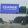 Billboards We'd Like Members of Congress to See On Their Way Out of Town