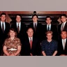 Supreme Court Justice Neil Gorsuch, top left, is pictured next to Judge Brett Kavanaugh, and Justice Anthony Kennedy in 1993