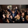 Fans celebrate