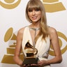 Taylor Swift holds the award for Best Song Written For Visual Media for 