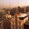 Early morning in the Iranian capital of Tehran