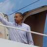 Boarding Air Force One