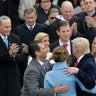 U.S. President Donald Trump speaks after taking the oath of office during inauguration ceremonies swearing him in as the 45th president of the United States on the West front of the U.S. Capitol in Washington