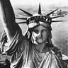 Statue of Liberty: Sightseers Hang Out the Windows in Lady Liberty's Crown