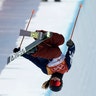 Maddie Bowman of the United States, jumps during the women's halfpipe final at the 2018 Winter Olympics in Pyeongchang