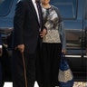 Bill Cosby arrives for his sexual assault trial with his wife Camille Cosby on June 12, 2017. 