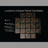 Locations of Kepler Candidates