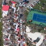 Storm damage in the aftermath of Hurricane Irma, in St. Maarten, September 6, 2017