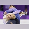 Aljona Savchenko and Bruno Massot of Germany win the gold medal in pairs figure skating at the Pyeongchang 2018 Winter Olympics