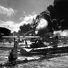 U.S. Navy and sailors watch the explosion