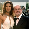 Padma Lakshmi and Salman Rushdie