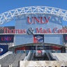The outside of the Thomas & Mack Center