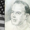Navy veteran Ira Dube discovered portraits of 17 servicemen his father served with during World War II