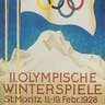 1928 Winter Olympics Poster
