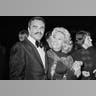 Dinah Shore and Burt Reynolds appear together in Los Angeles on November 5, 1971.