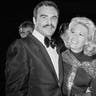 Dinah Shore and Burt Reynolds appear together in Los Angeles on November 5, 1971.