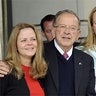 Ted Stevens With His Daughters