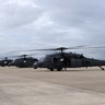 New York Air National Guard 106th Rescue Wing HH-60 Pavehawk helicopters