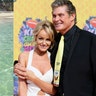 David Hasselhoff and Hayley Roberts