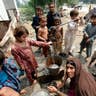 Kids Struggling for Drinking Water