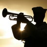 Sailor plays taps for Pearl Harbor survivor 