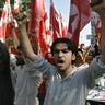 Protesting for Shahzad