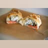 Smoked Salmon, Goat Cheese and Spinach Empanadas