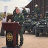 El Paso Sector Chief Aaron Hull speaks about the border wall in New Mexico