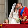 Britain Royal Wedding first kiss