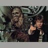 Chewbacca and Han 