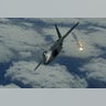 F-22 Releasing Flares