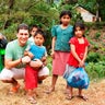 Flores_at_a_shoe_give_back_in_Guatemala_