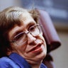 Professor Stephen Hawking attends the launch of 