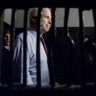Vietnam war veterann John McCain of Arizona walks in the infamous 